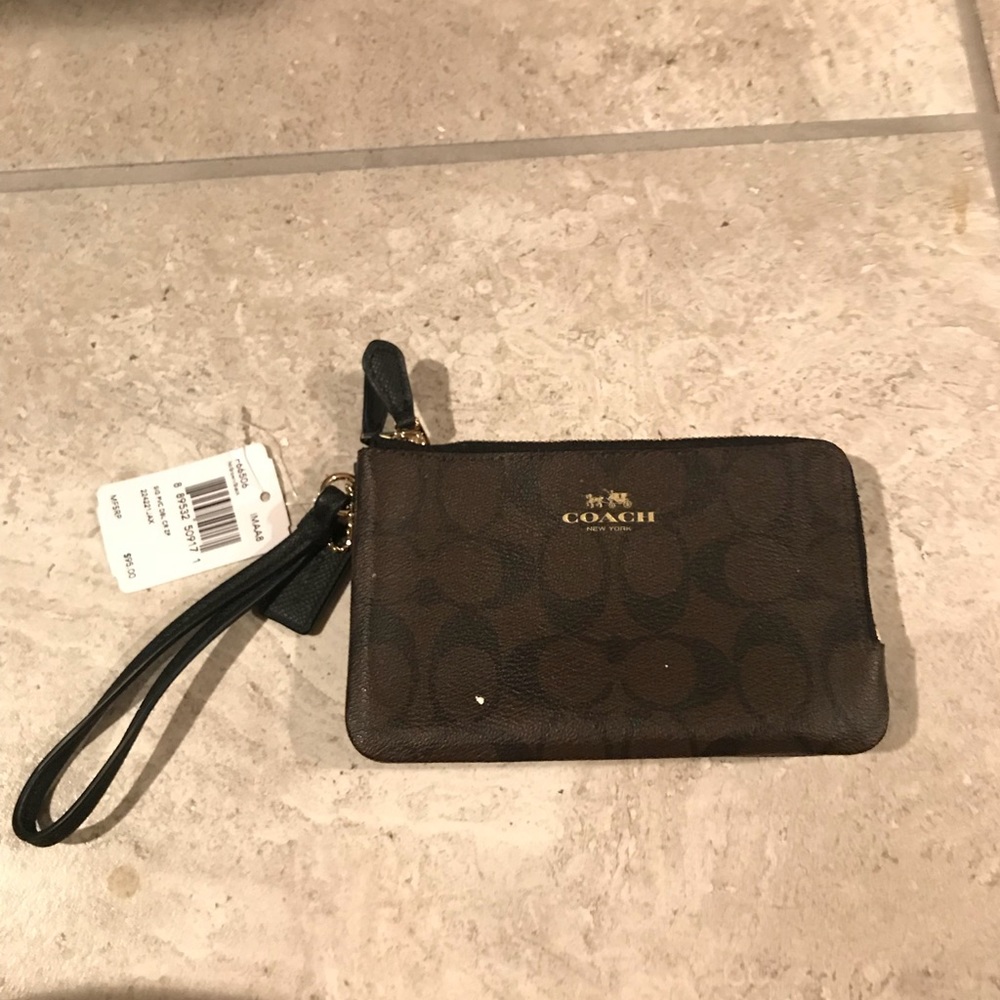 NWT Coach Wristlet